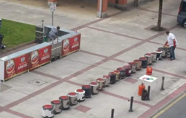 Putxeras Jon Villar elaboración de paellas 14